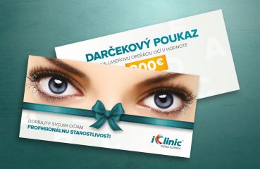 Darčekový poukaz na laserovú operáciu očí