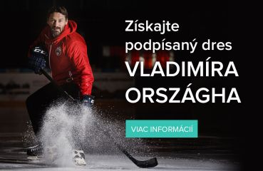 Získajte podpísaný dres Vladimíra Országha