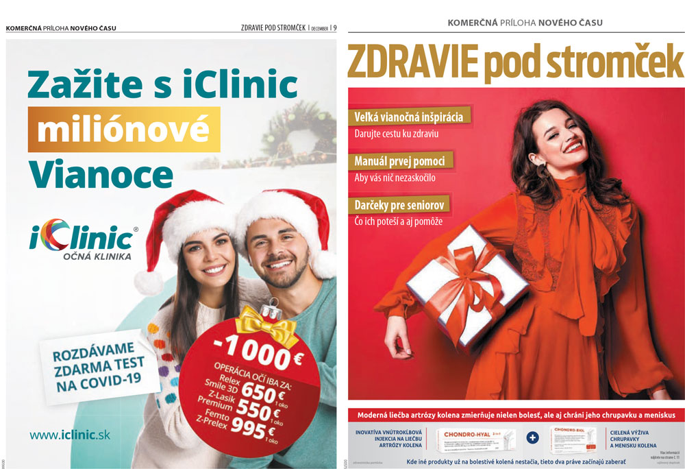 Zažite s iClinic miliónové Vianoce