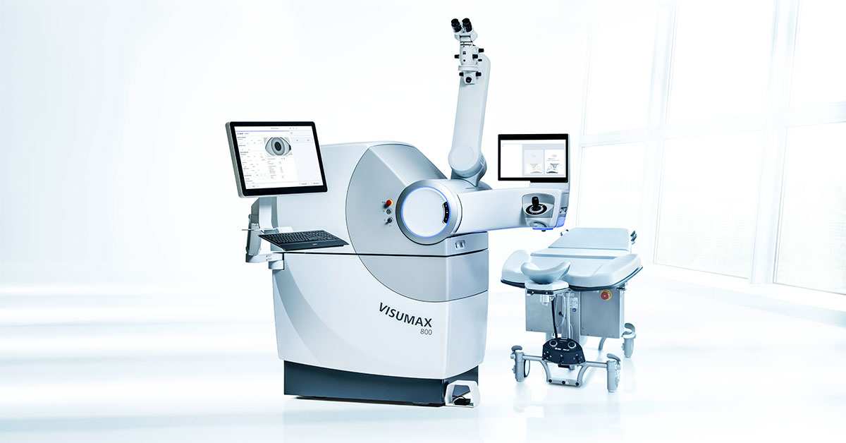 Nový laser VISUMAX 800: rýchlejšia, pohodlnejšia a presnejšia operácia očí