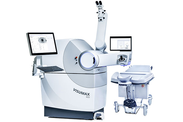 Nový laser VISUMAX 800: rýchlejšia, pohodlnejšia a presnejšia operácia očí